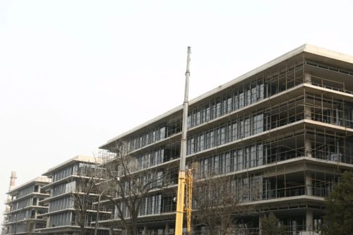 百日會戰 石景山首鋼園制氧廠區域項目進入收尾工作